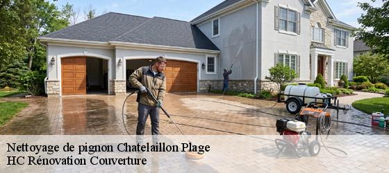 Nettoyage de pignon  chatelaillon-plage-17340 HC Rénovation Couverture-4