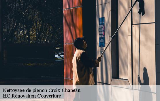 Nettoyage de pignon croix-chapeau-17220 HC Rénovation Couverture-1