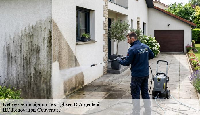 Nettoyage de pignon les-eglises-d-argenteuil-17400 HC Rénovation Couverture-7