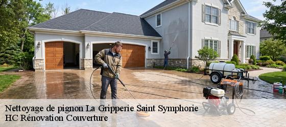 Nettoyage de pignon  la-gripperie-saint-symphorie-17620 HC Rénovation Couverture-4