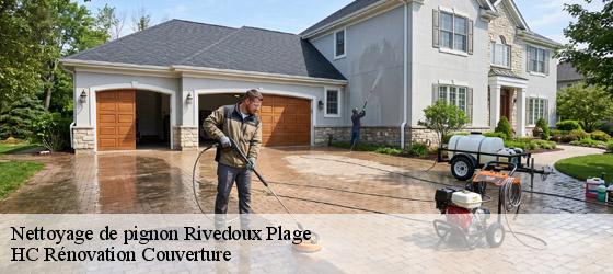 Nettoyage de pignon  rivedoux-plage-17940 HC Rénovation Couverture-4
