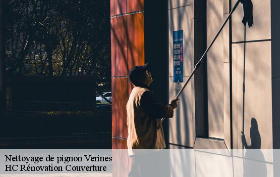 Nettoyage de pignon verines-17540 HC Rénovation Couverture-1