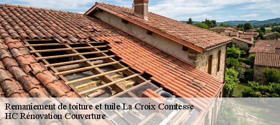 Remaniement de toiture et tuile la-croix-comtesse-17330 HC Rénovation Couverture-4