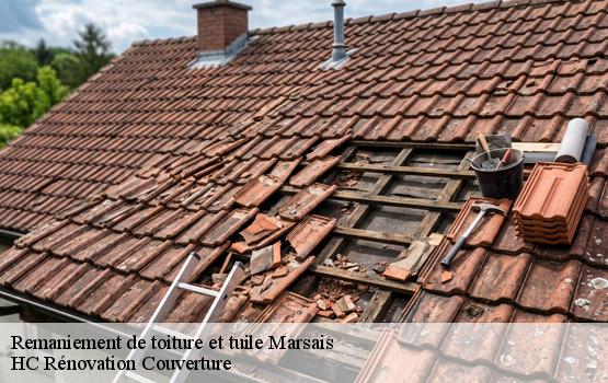 Remaniement de toiture et tuile marsais-17700 HC Rénovation Couverture-1