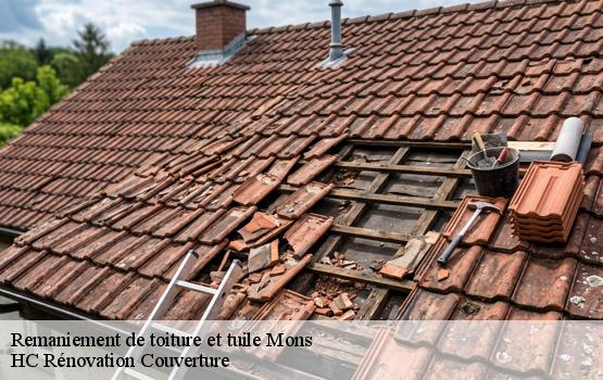Remaniement de toiture et tuile mons-17160 HC Rénovation Couverture-1