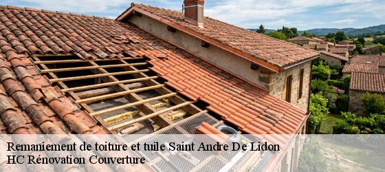 Remaniement de toiture et tuile  saint-andre-de-lidon-17260 HC Rénovation Couverture-4