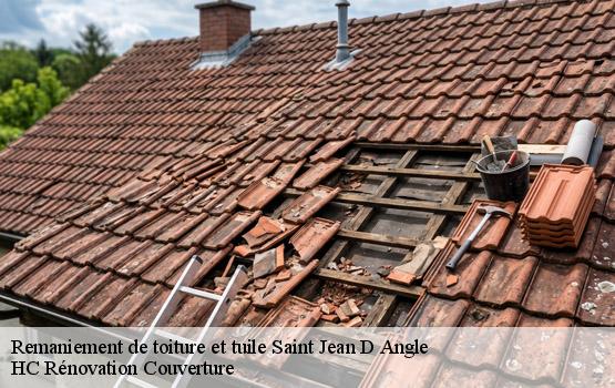 Remaniement de toiture et tuile saint-jean-d-angle-17620 HC Rénovation Couverture-1