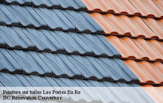 Peinture sur tuiles les-portes-en-re-17880 HC Rénovation Couverture-1