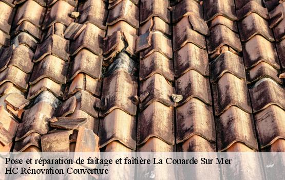 Pose et réparation de faîtage et faîtière la-couarde-sur-mer-17670 HC Rénovation Couverture-1