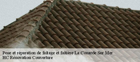 Pose et réparation de faîtage et faîtière la-couarde-sur-mer-17670 HC Rénovation Couverture-4