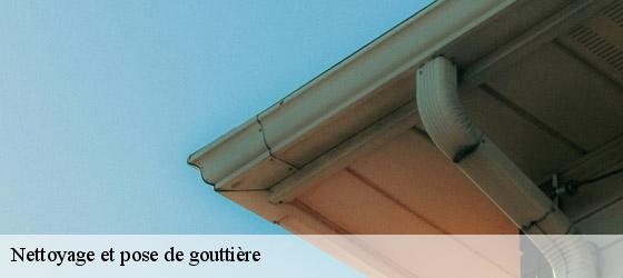 Nettoyage et pose de gouttière courcelles-17400 HC Rénovation Couverture-3