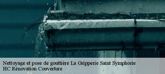 Nettoyage et pose de gouttière la-gripperie-saint-symphorie-17620 HC Rénovation Couverture-4