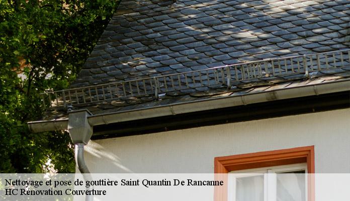 Nettoyage et pose de gouttière saint-quantin-de-rancanne-17800 HC Rénovation Couverture-7