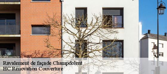 Ravalement de façade champdolent-17430 HC Rénovation Couverture-4
