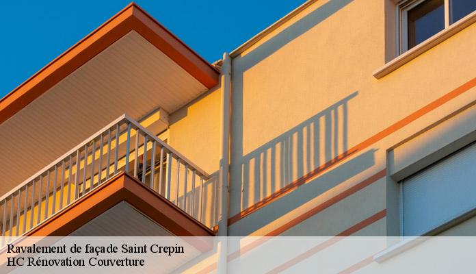 Ravalement de façade saint-crepin-17380 HC Rénovation Couverture-7