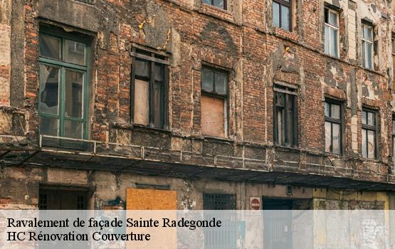 Ravalement de façade sainte-radegonde-17250 HC Rénovation Couverture-1
