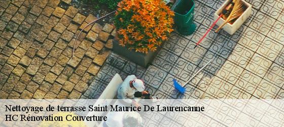 Nettoyage de terrasse  saint-maurice-de-laurencanne-17130 HC Rénovation Couverture-4