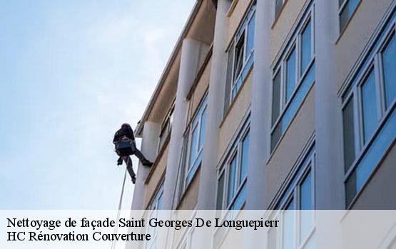 Nettoyage de façade saint-georges-de-longuepierr-17470 HC Rénovation Couverture-1